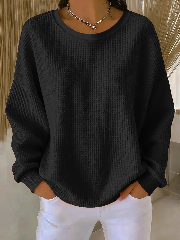 FRANCES | Classic crew neck sweater