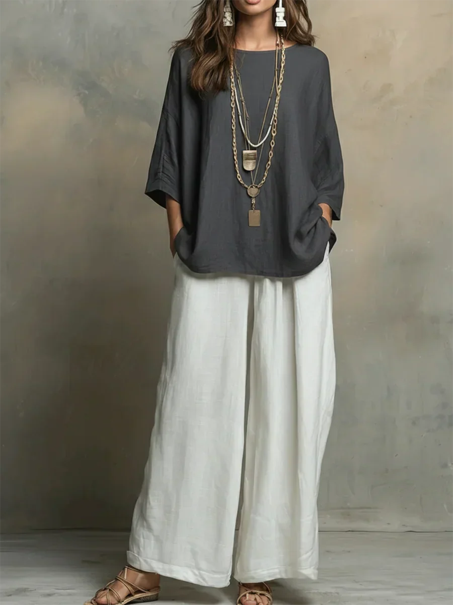 MARCIA | Breathable set for travel days