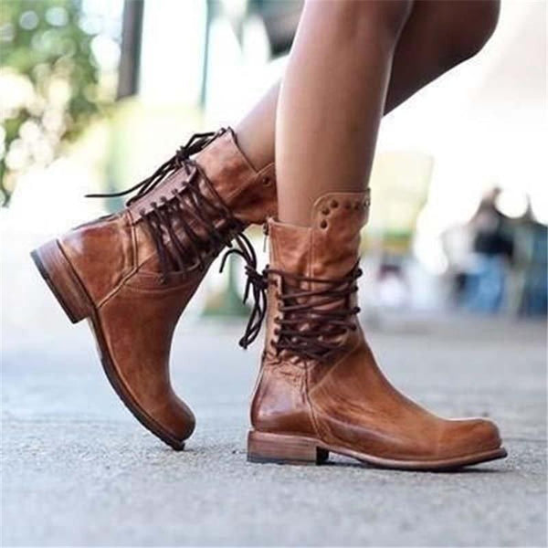 SHIRLEY | Lace up boots with ankle support