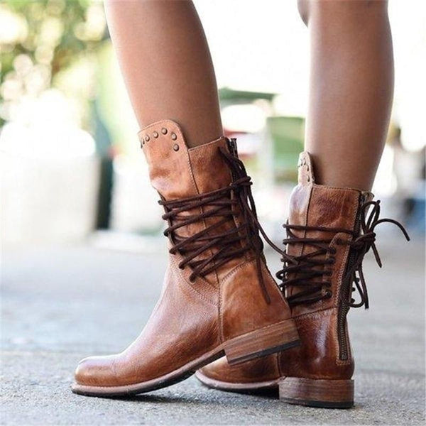 SHIRLEY | Lace up boots with ankle support