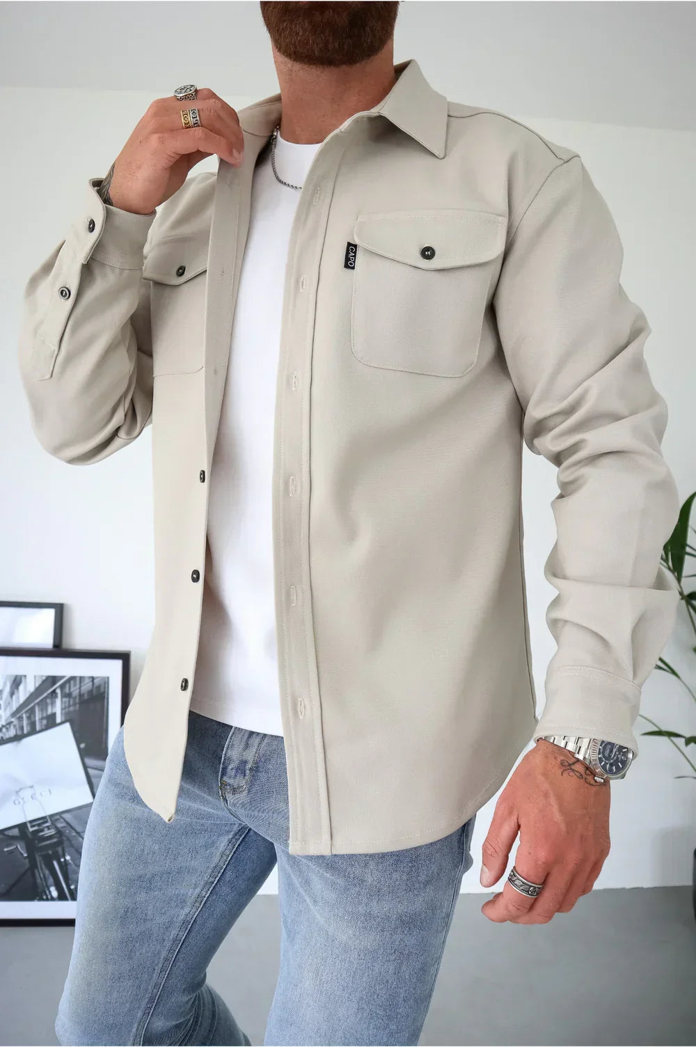 ALEXANDRA | Relaxed fit overshirt
