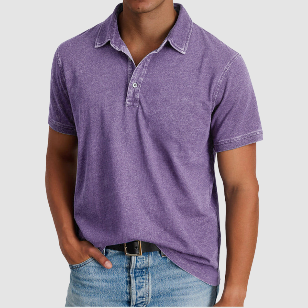 AUDREY | Classic collared polo