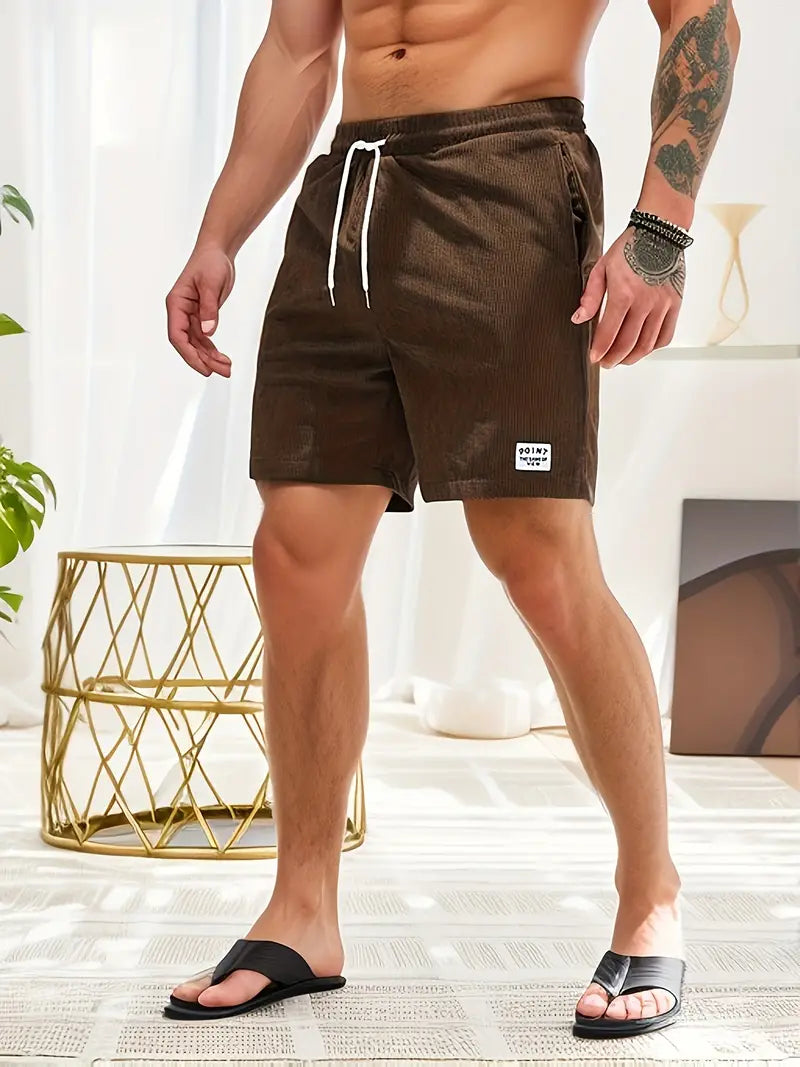 LEAH | Classic swim trunks with elastic waistband