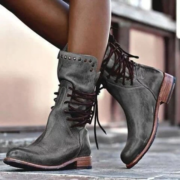 SHIRLEY | Lace up boots with ankle support