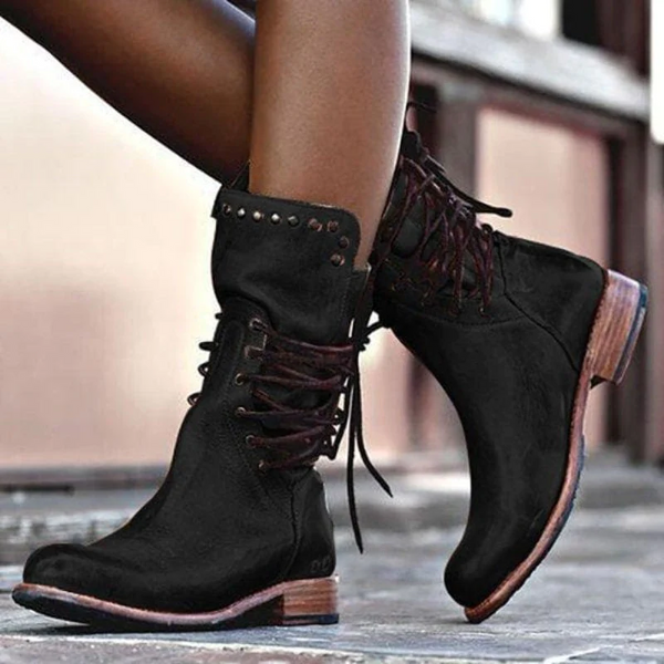 SHIRLEY | Lace up boots with ankle support