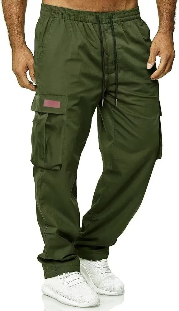 TRAVIS | Cargo pants with a drawstring waist
