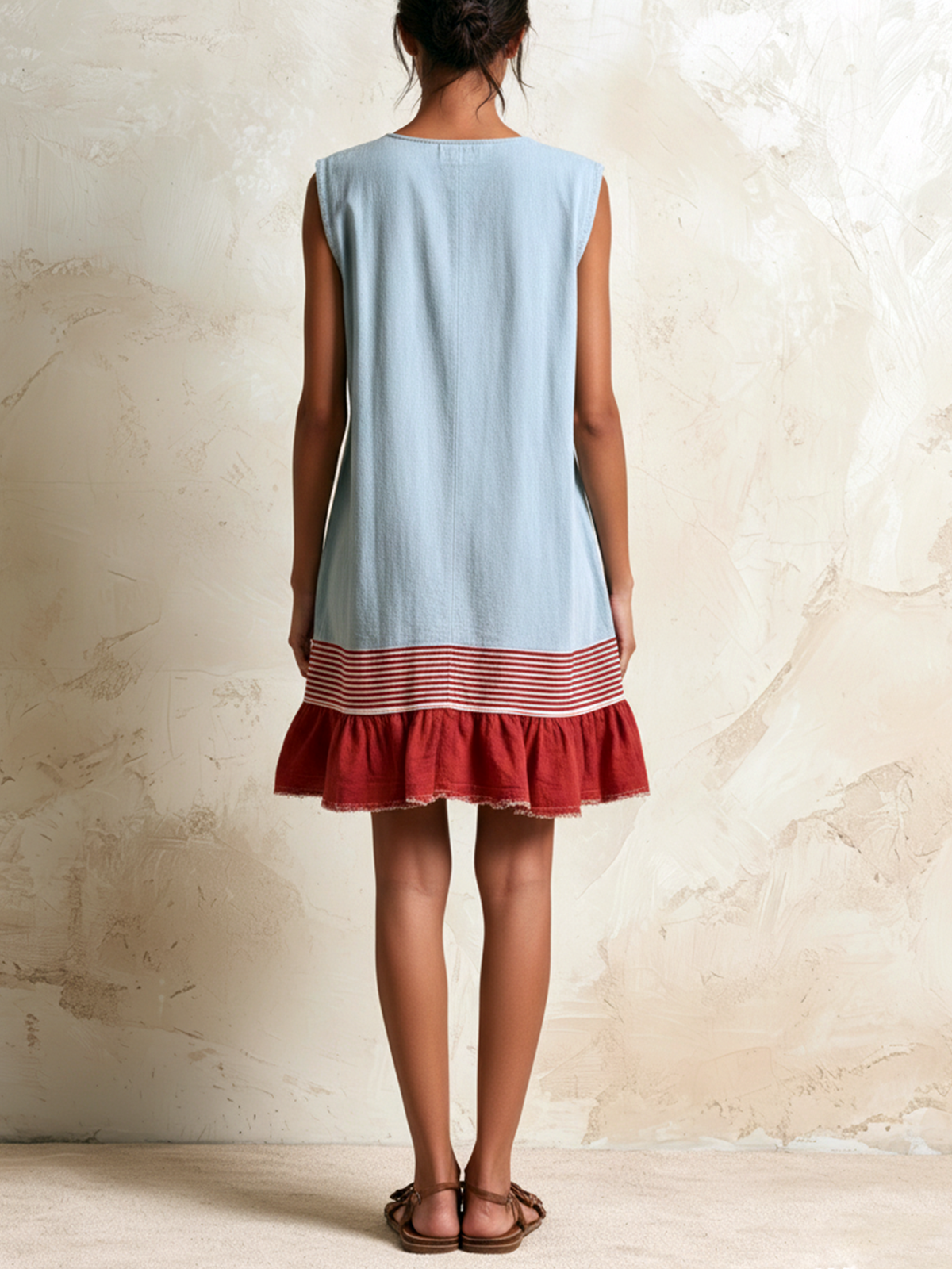 MARCIA | Striped tunic dress with pockets