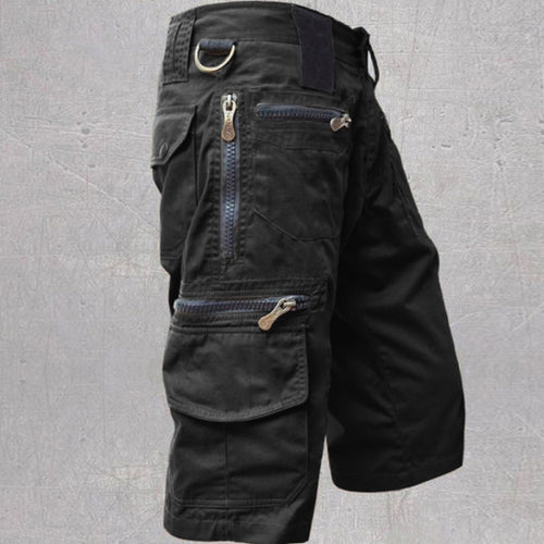ALAN | Cargo shorts with an elastic waistband