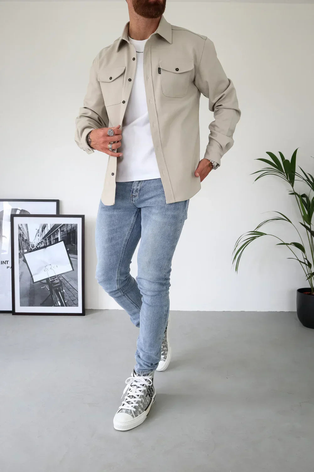 ALEXANDRA | Relaxed fit overshirt