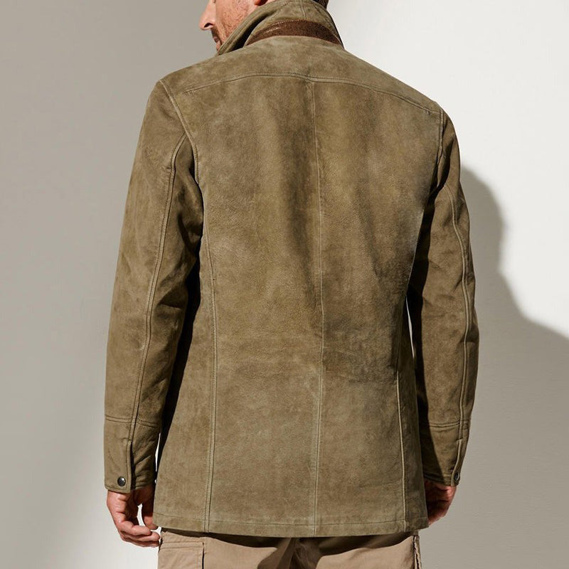 AMELIA | Vintage-inspired suede jacket