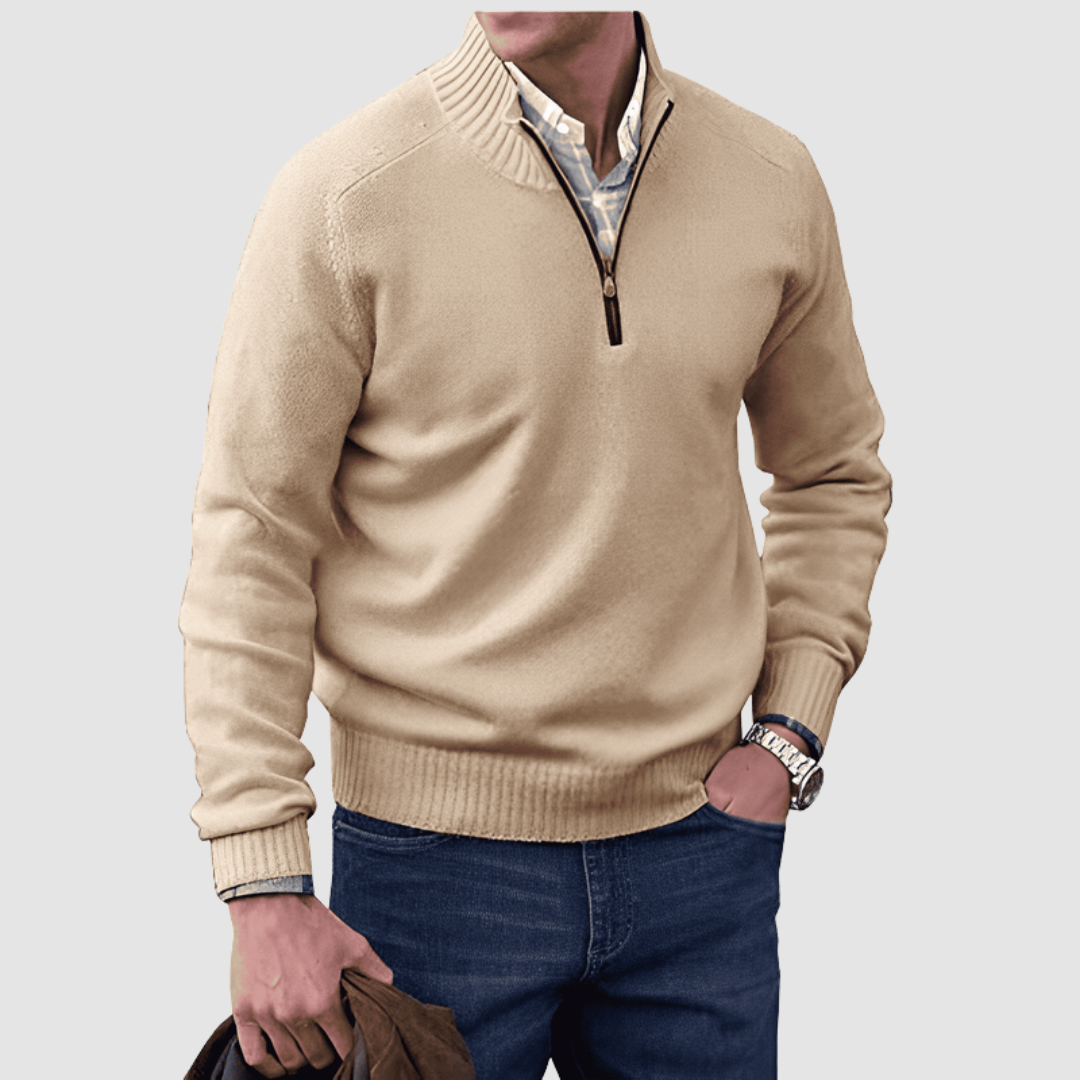 AMELIA | Quarter zip pullover