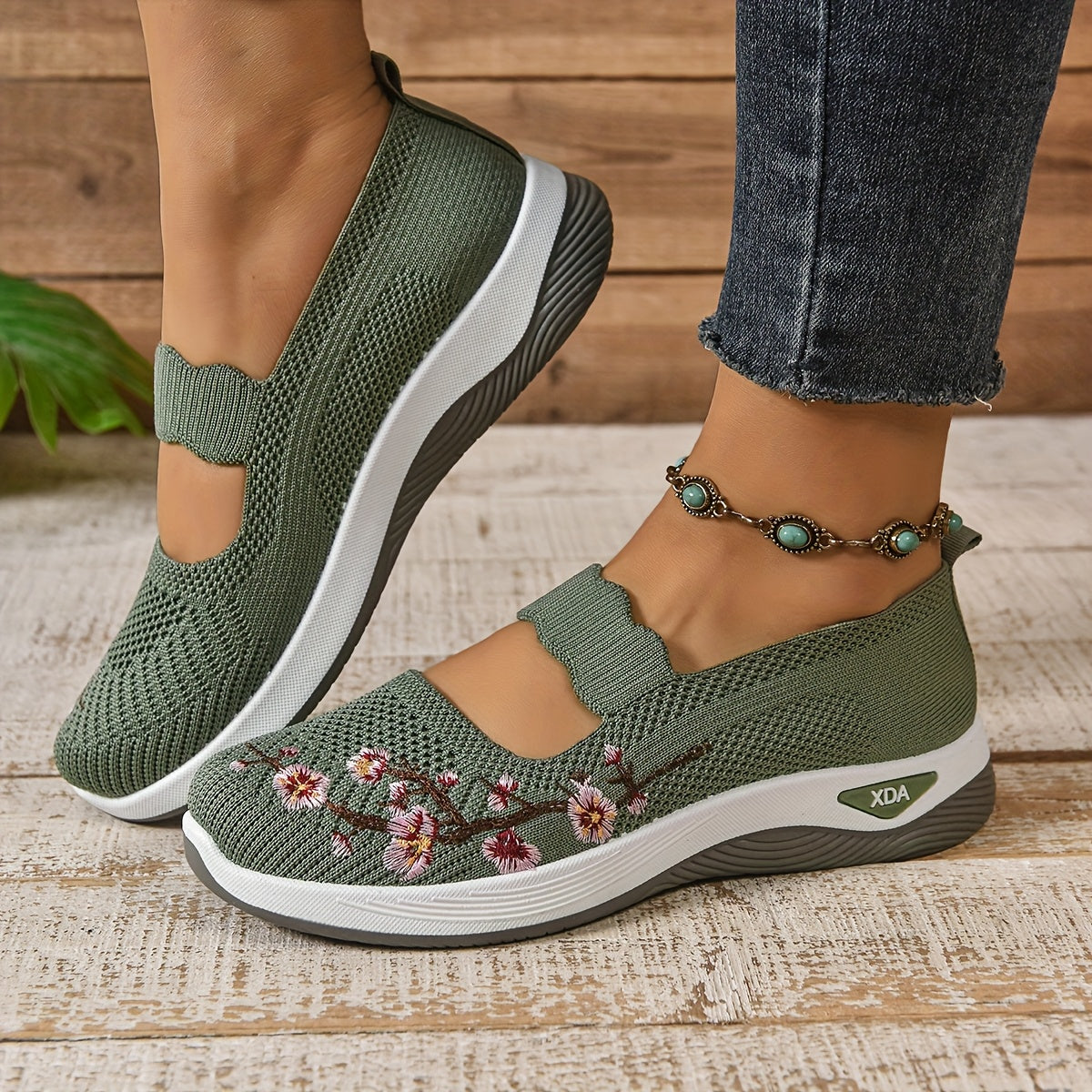 MARGARET | Push button shoes for wide feet