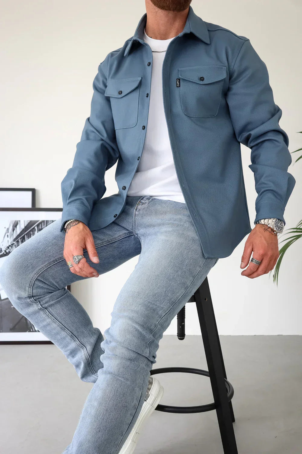 ALEXANDRA | Relaxed fit overshirt