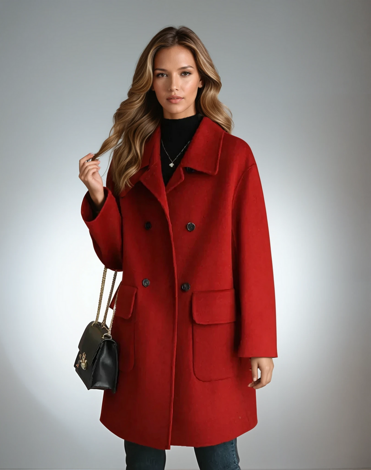ALICE | Double-breasted minimalist coat