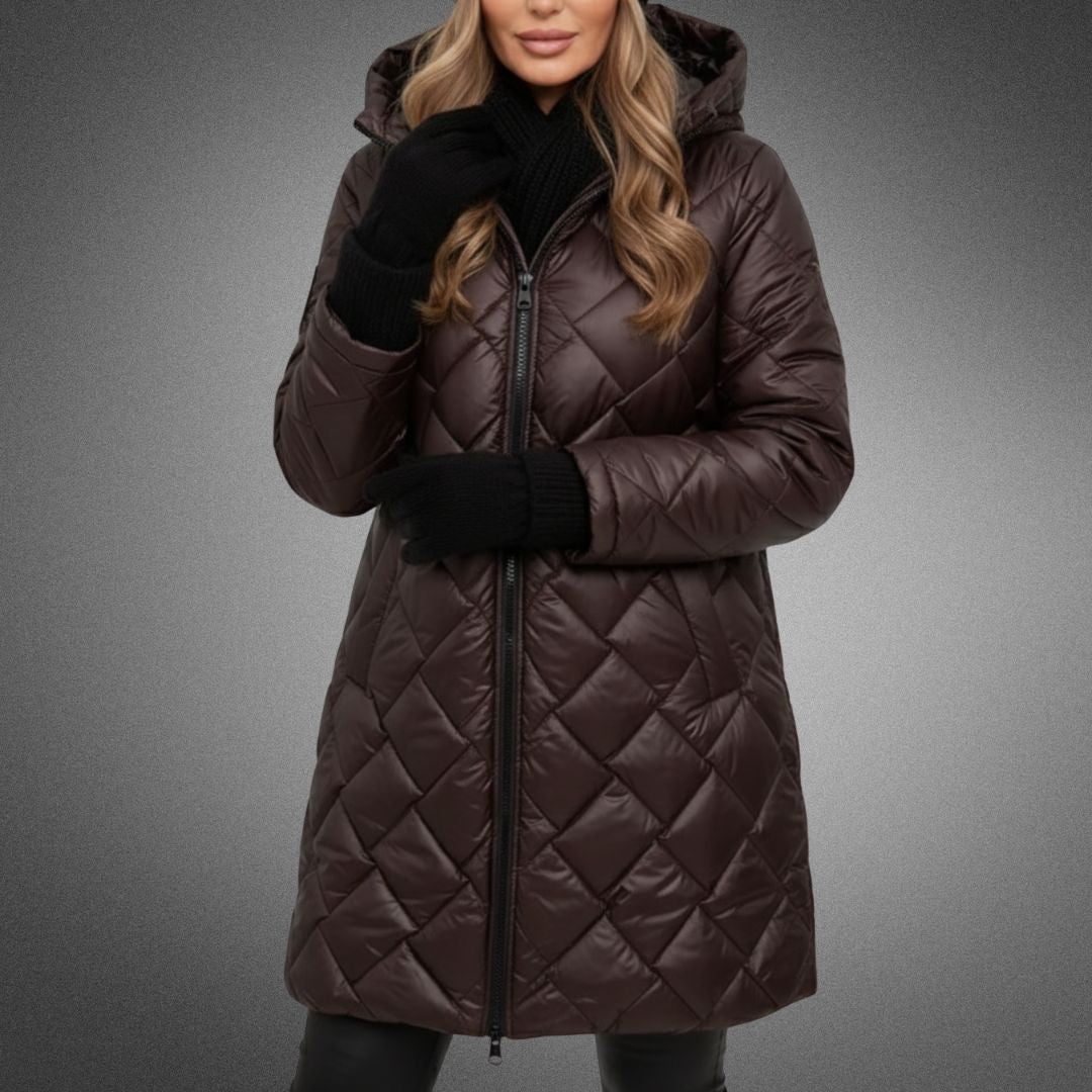 AMELIA | Padded hooded jacket