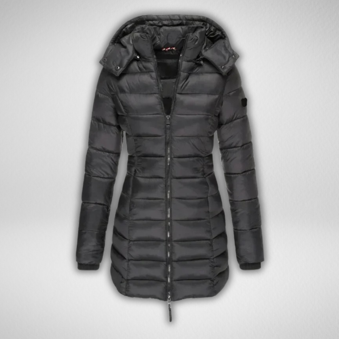 AMELIA | Hooded parka with slim fit