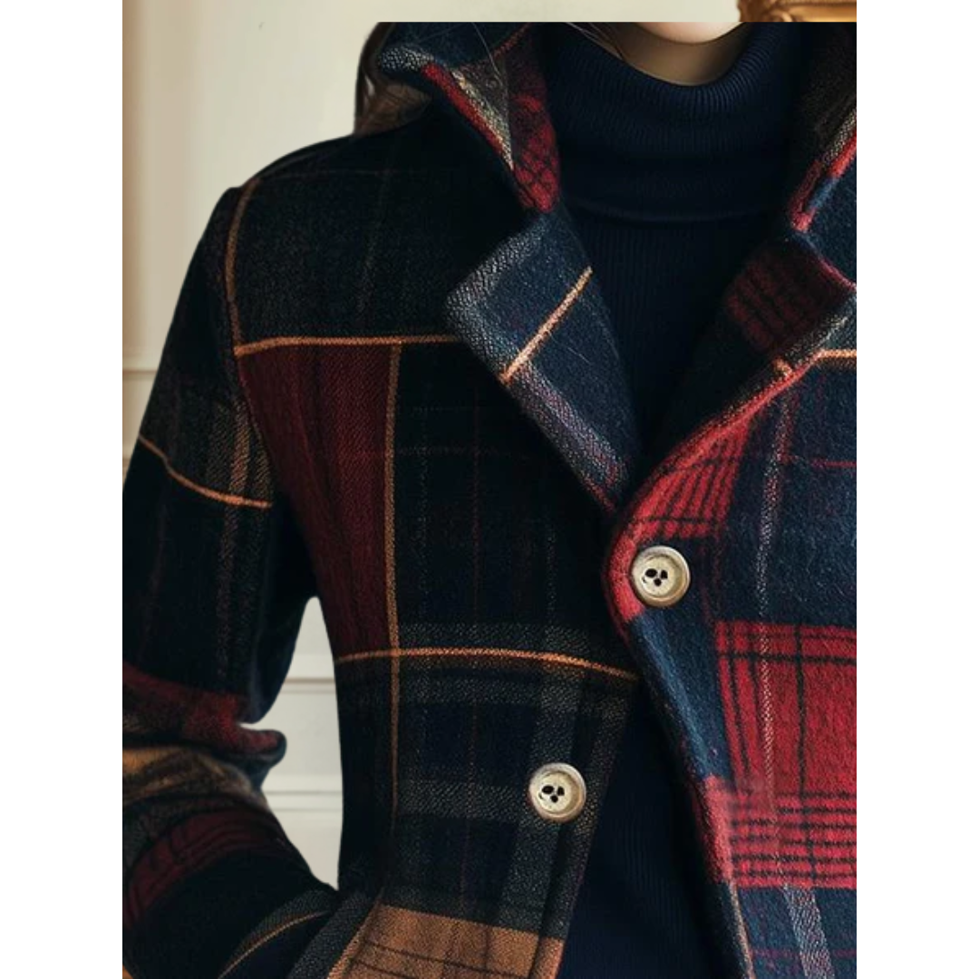 ALICE | Tailored plaid jacket