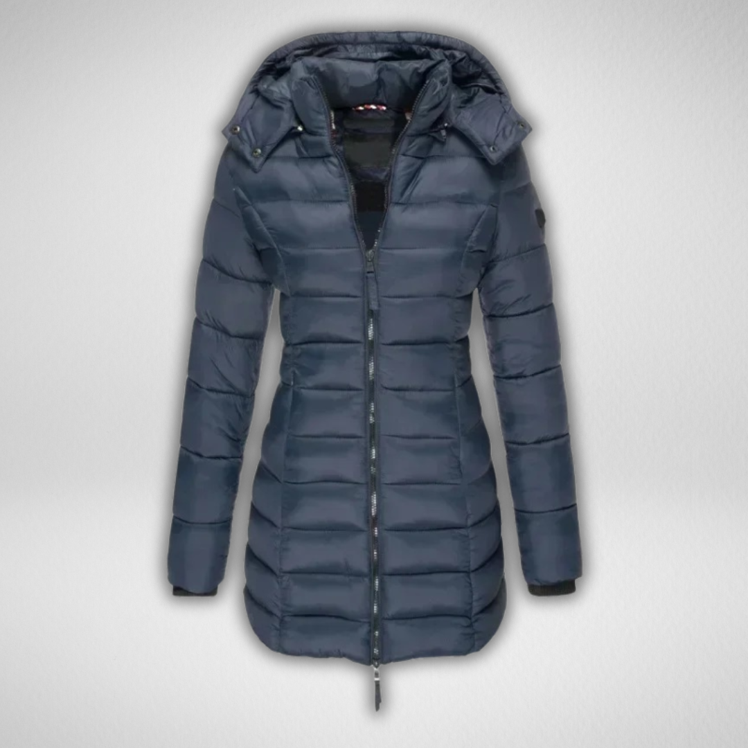 AMELIA | Hooded parka with slim fit
