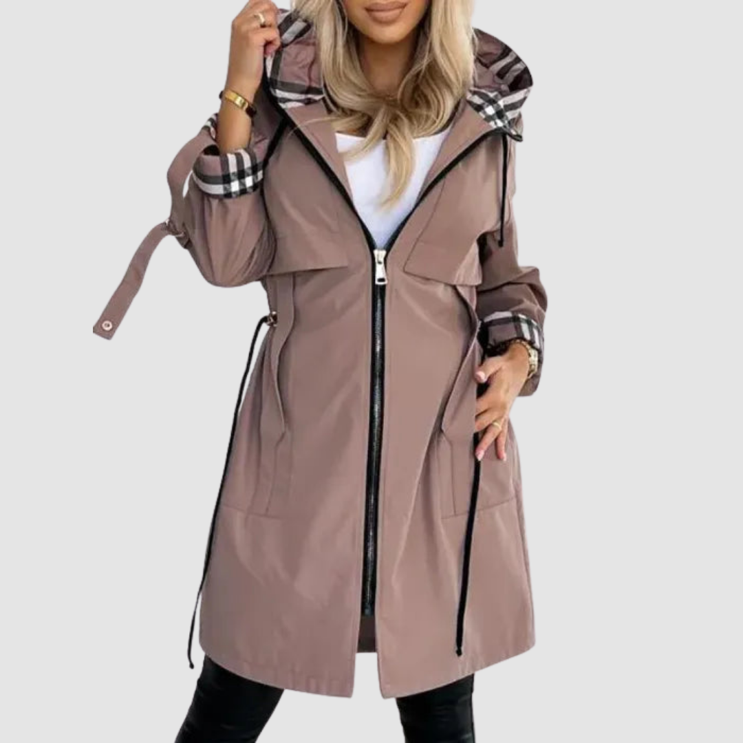 WANDA | Waterproof zip-up coat