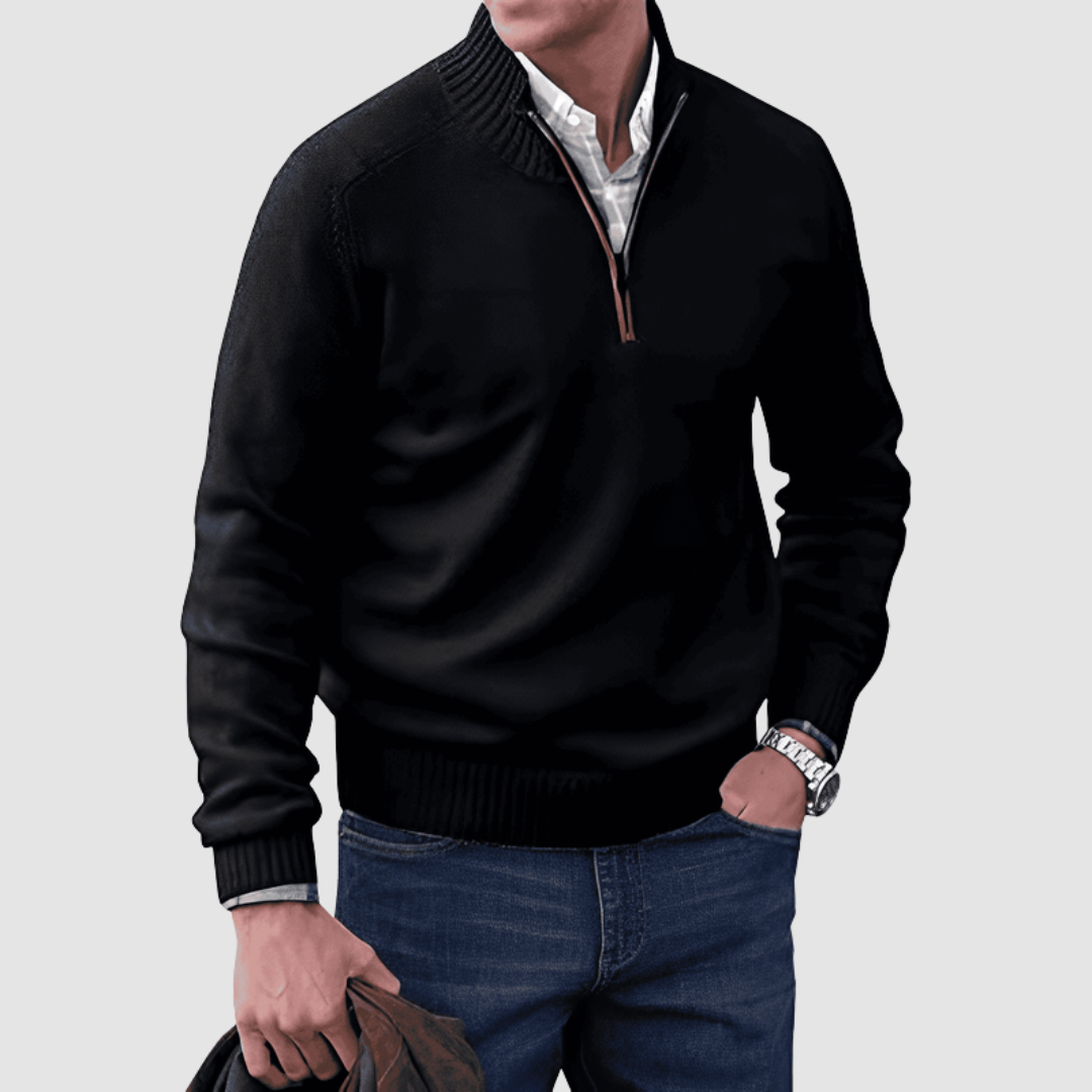 AMELIA | Quarter zip pullover