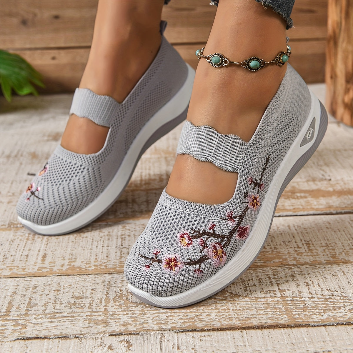 MARGARET | Push button shoes for wide feet