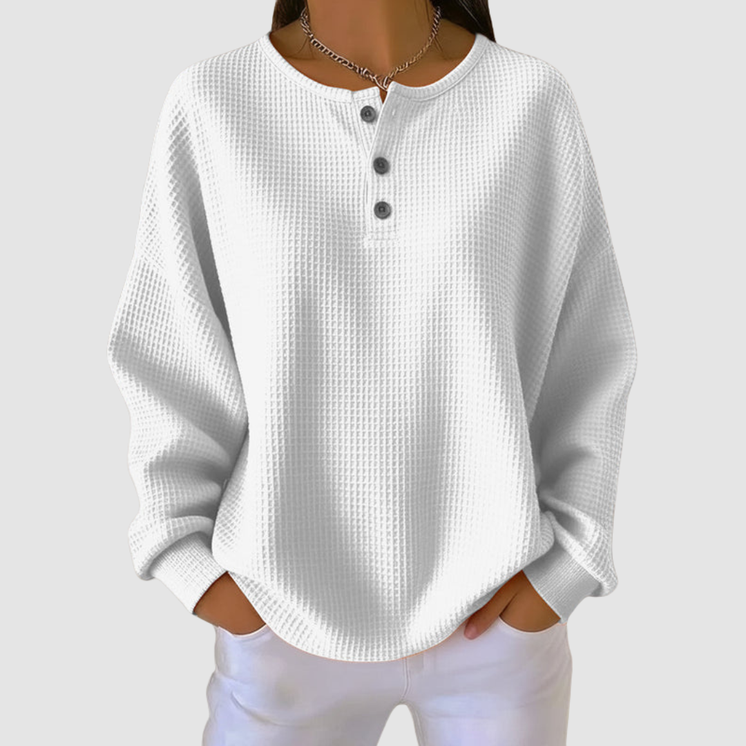 RUTH | Waffle knit that traps the warmth