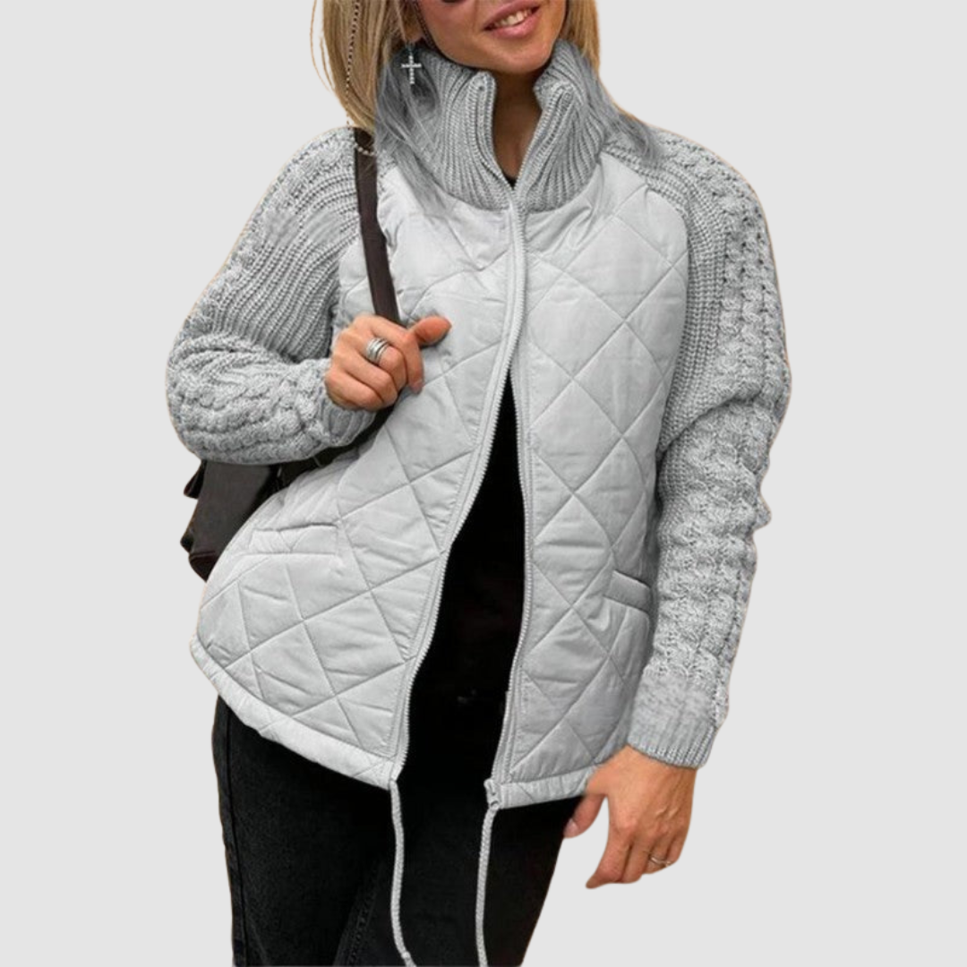 CAROLINE | Lightweight patchwork jacket