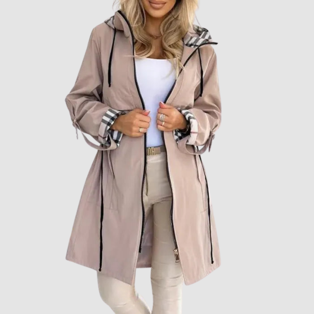 WANDA | Waterproof zip-up coat