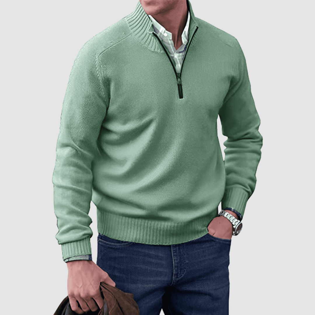 AMELIA | Quarter zip pullover