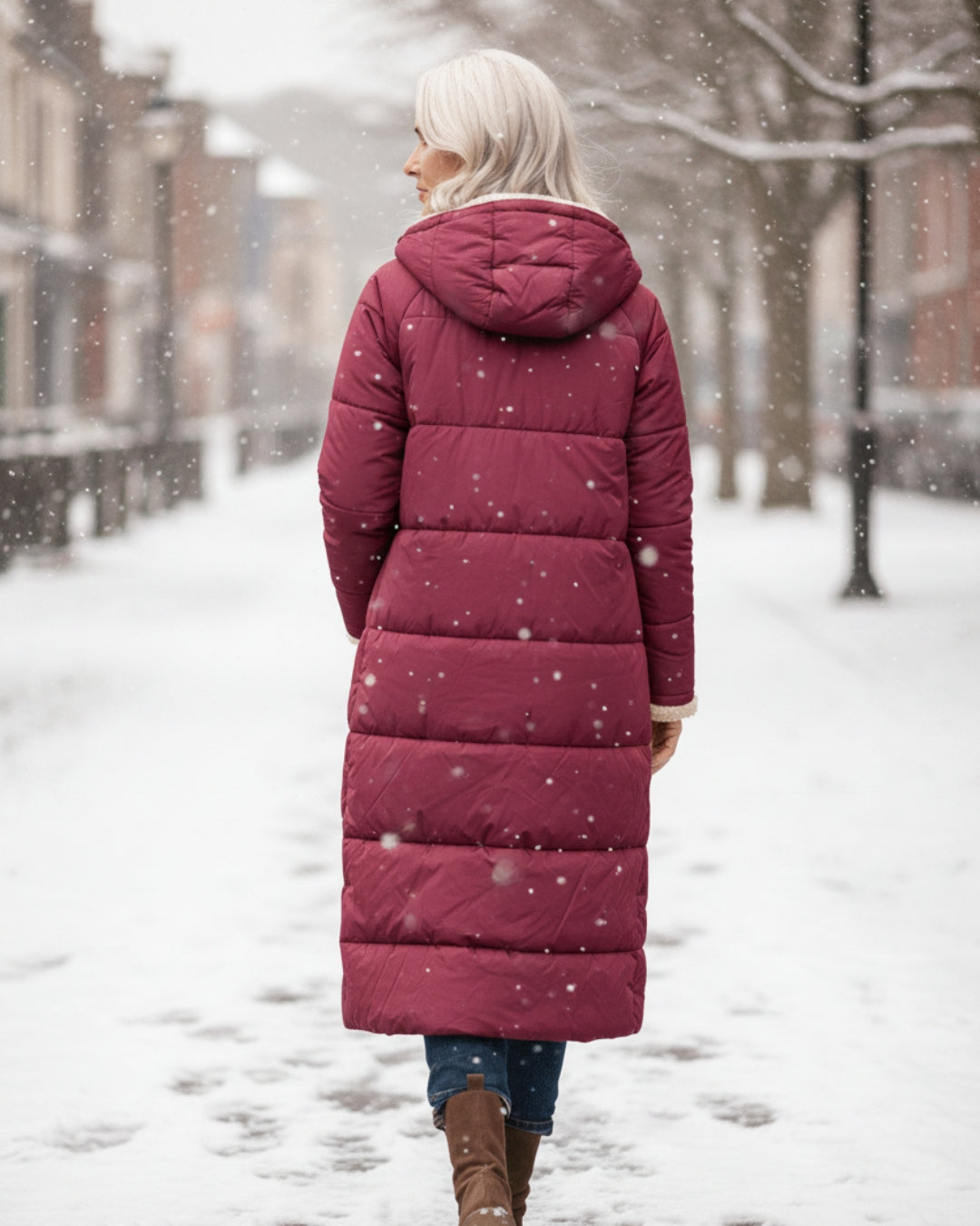 SANDRA | Quilted winter coat