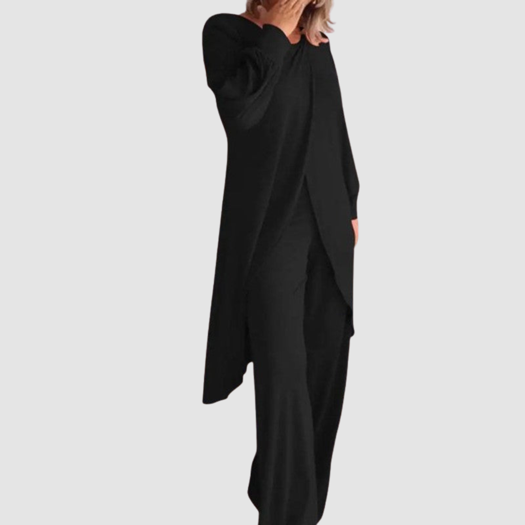 FRANCES | Longline top with relaxed trousers