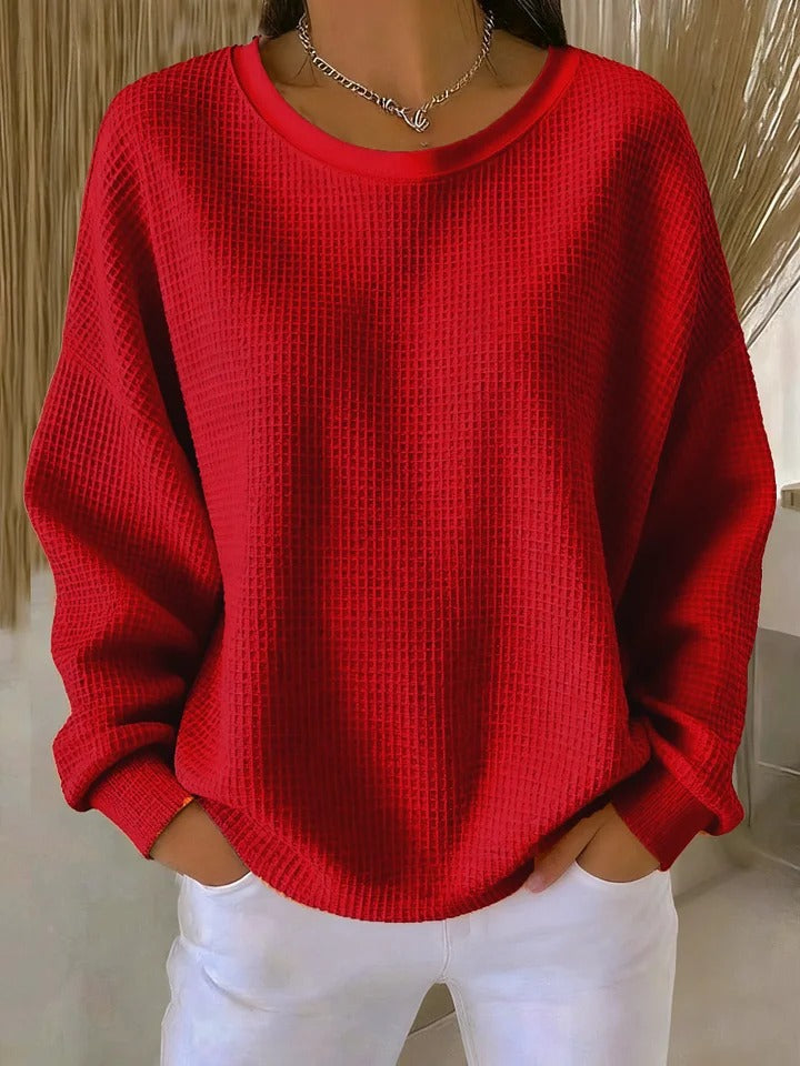 FRANCES | Classic crew neck sweater