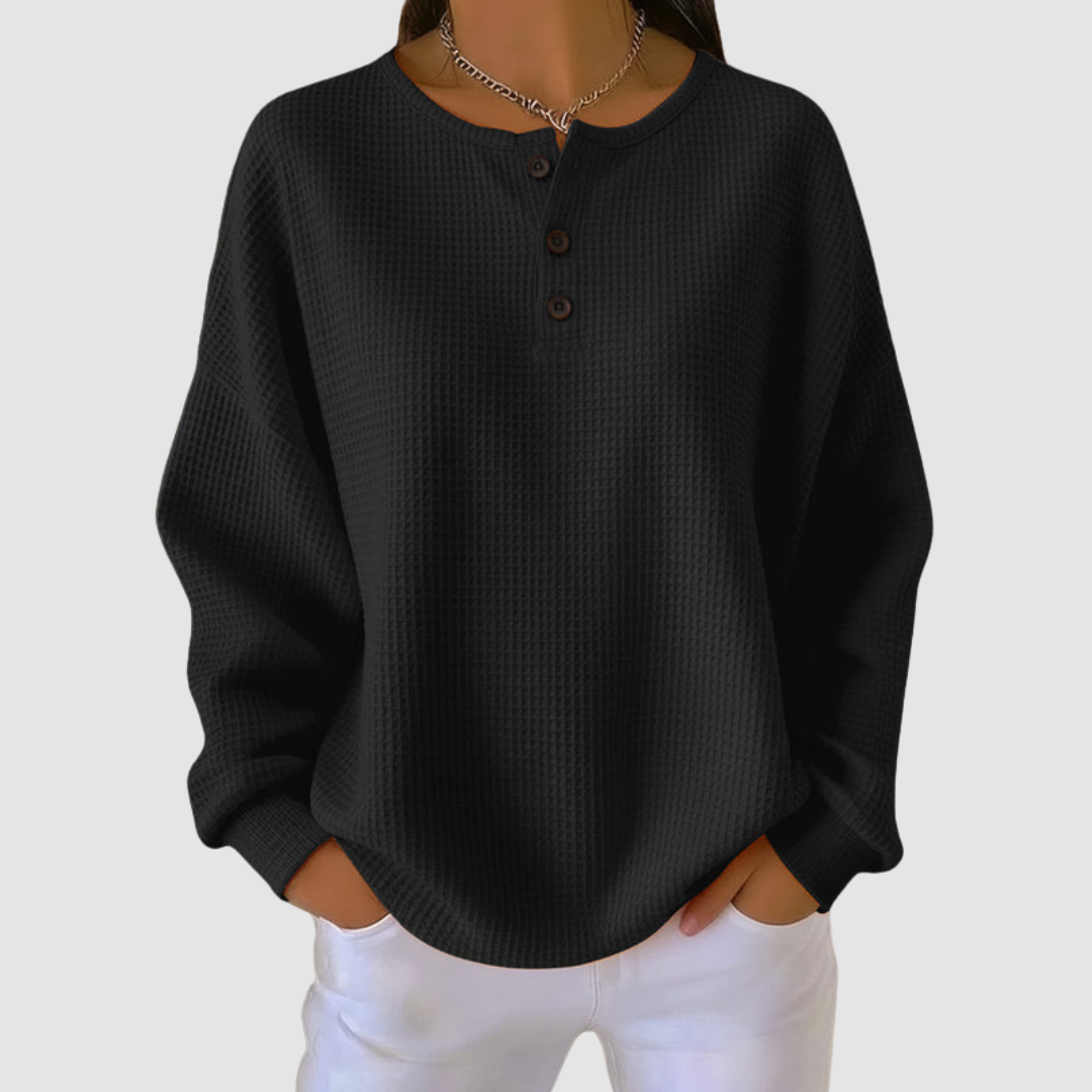 RUTH | Waffle knit that traps the warmth