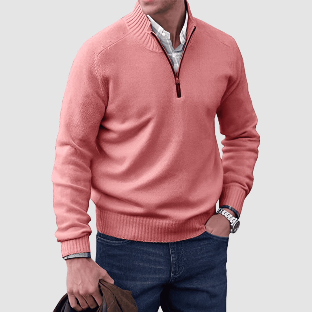 AMELIA | Quarter zip pullover