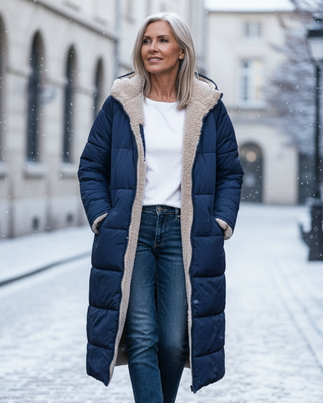 SANDRA | Quilted winter coat