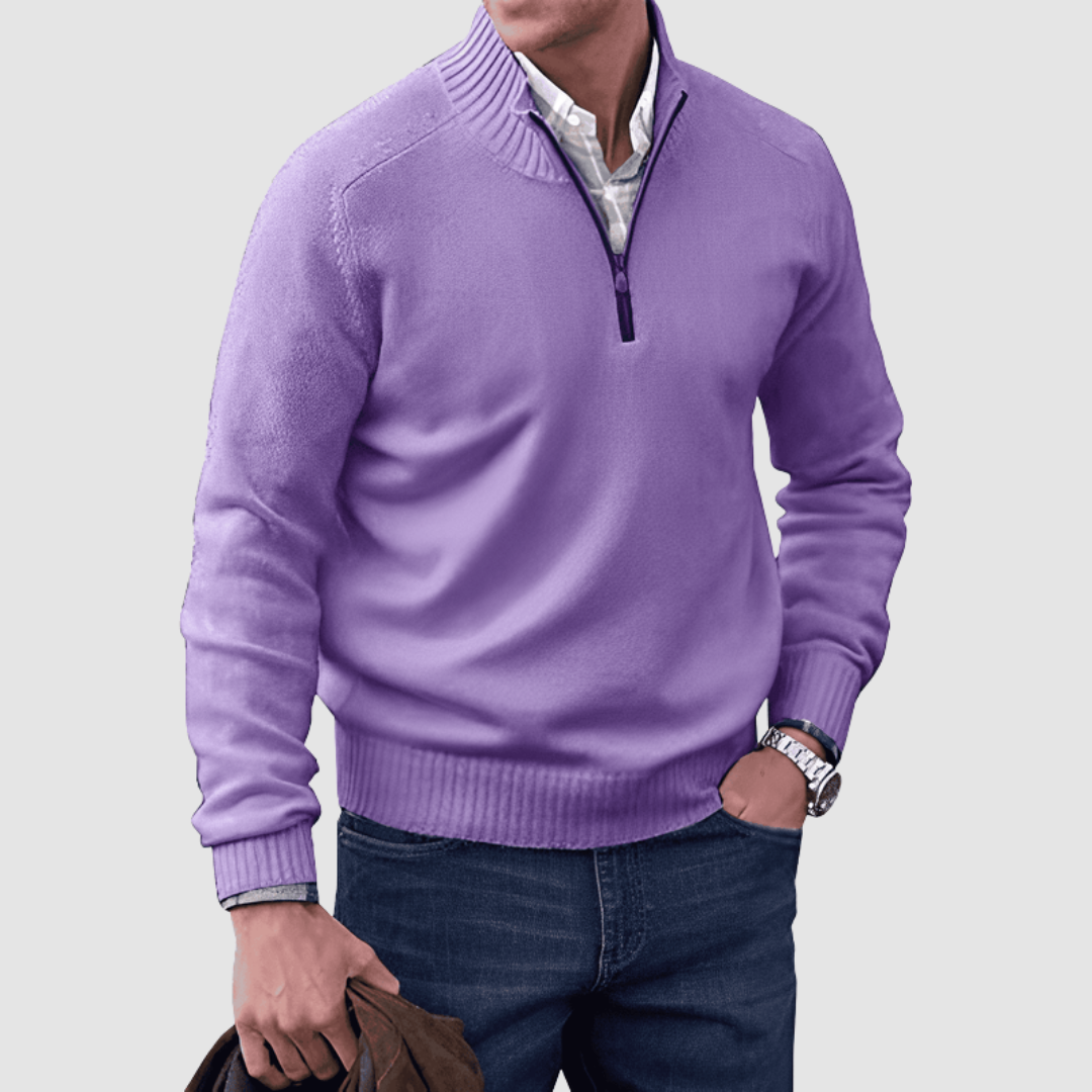 AMELIA | Quarter zip pullover