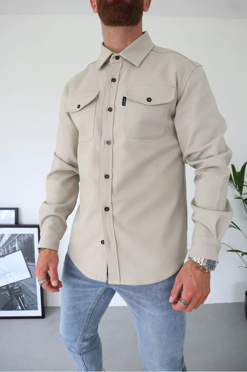 ALEXANDRA | Relaxed fit overshirt