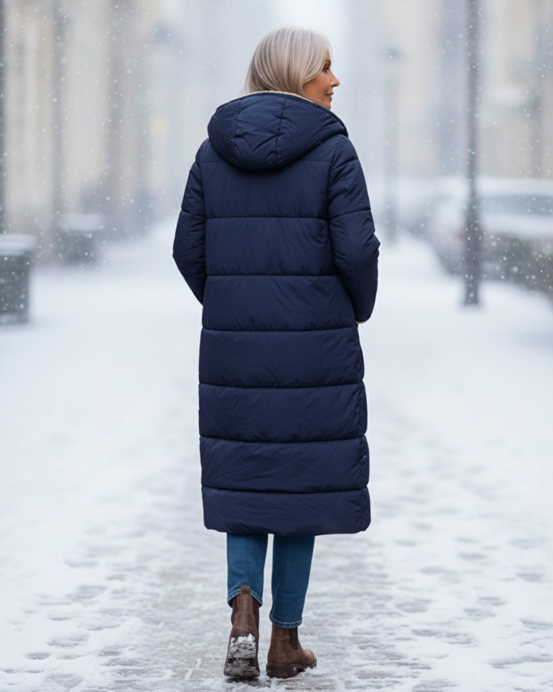 SANDRA | Quilted winter coat