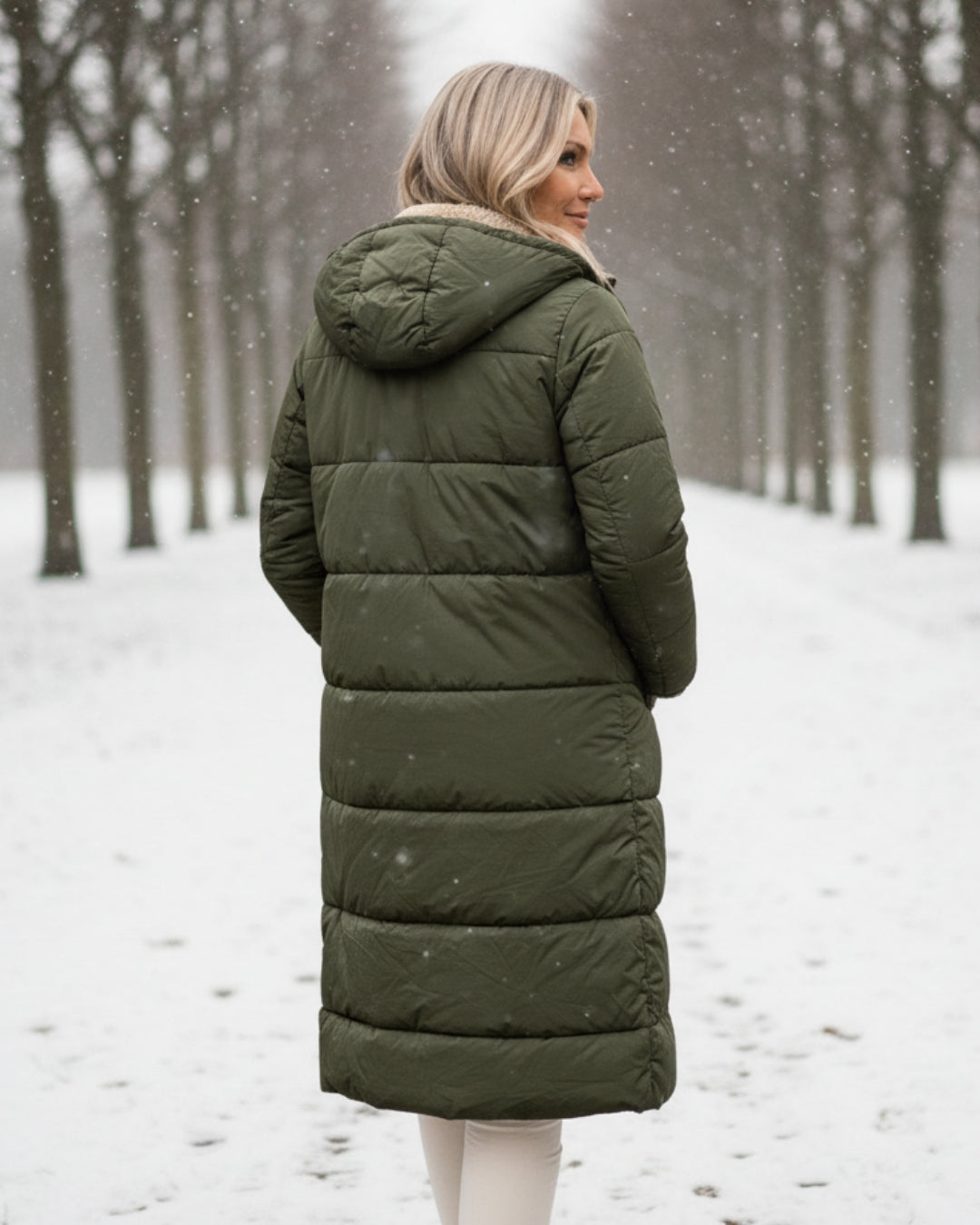 SANDRA | Quilted winter coat