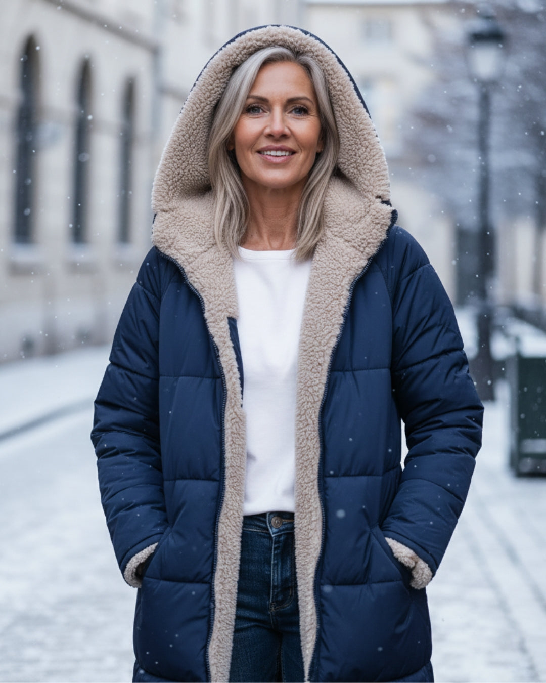 SANDRA | Quilted winter coat