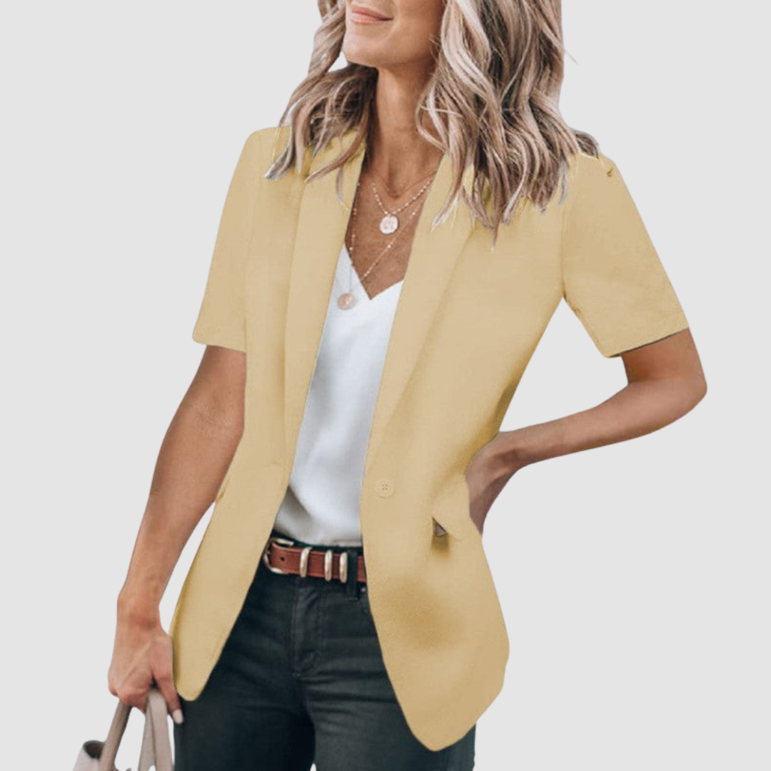 AMELIA | Short sleeve blazer