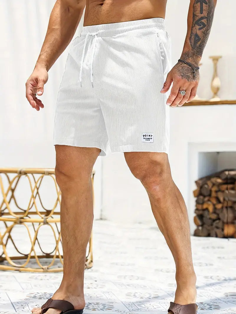 LEAH | Classic swim trunks with elastic waistband