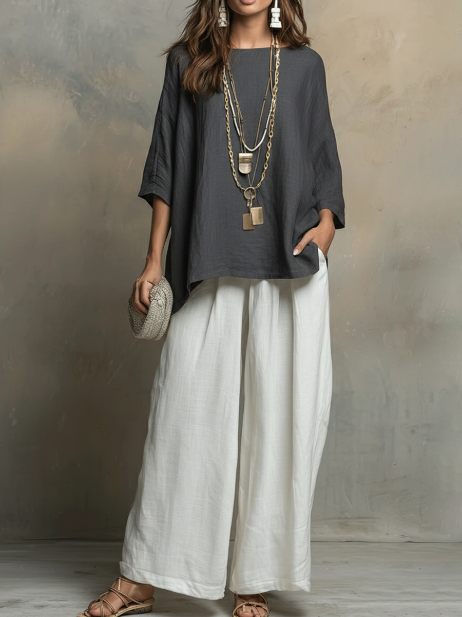 MARCIA | Breathable set for travel days