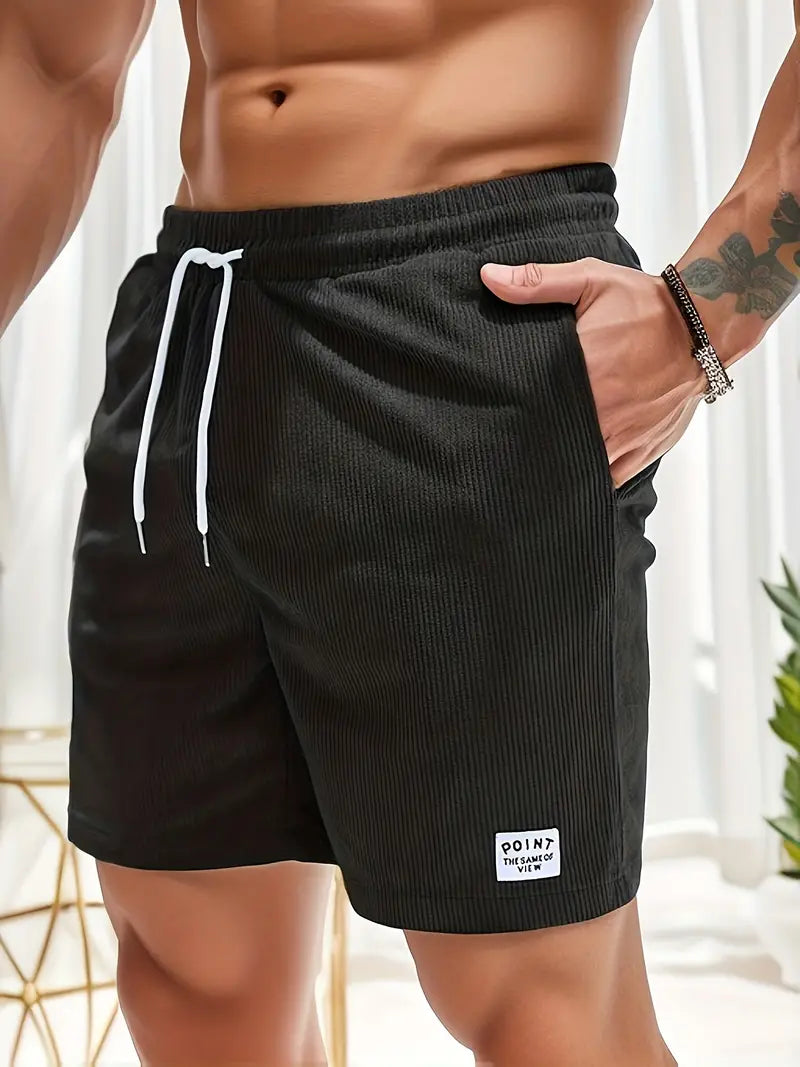 LEAH | Classic swim trunks with elastic waistband