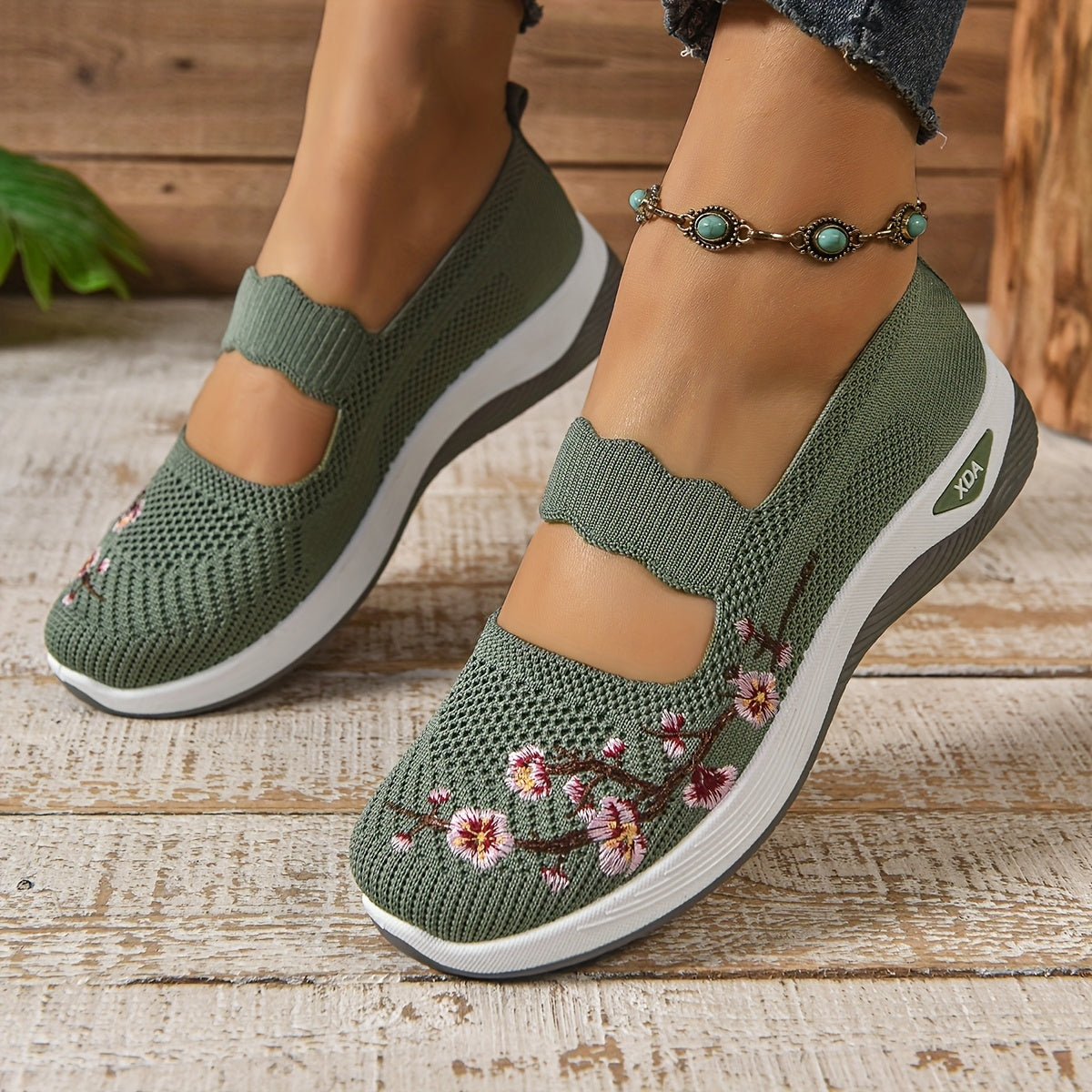 MARGARET | Push button shoes for wide feet