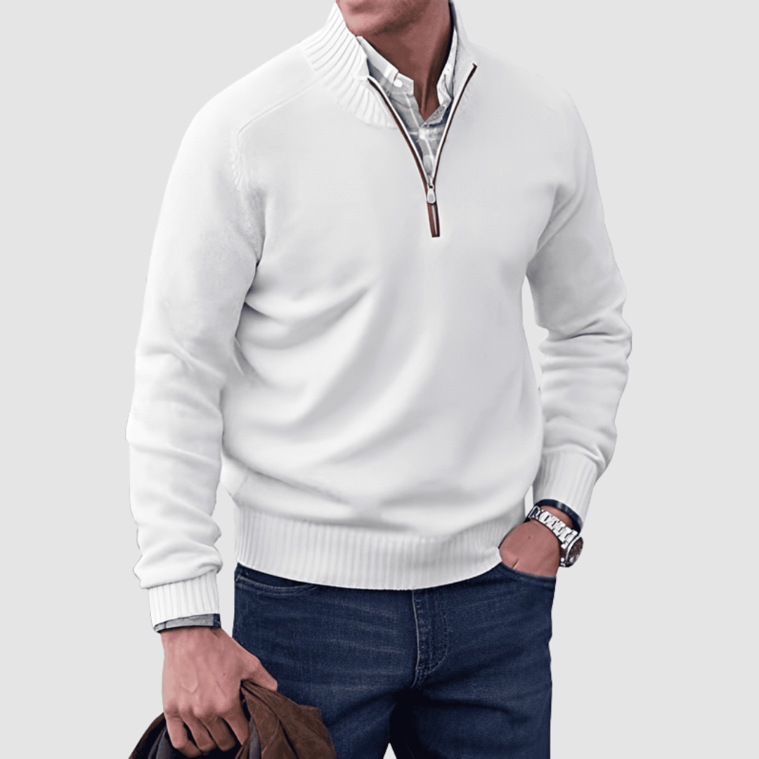 AMELIA | Quarter zip pullover