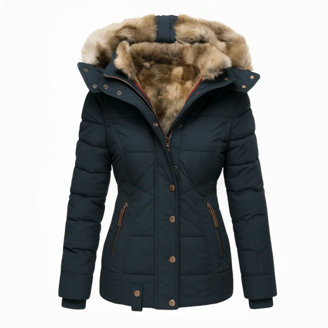 ALICE | Warm winter coat with fur lining