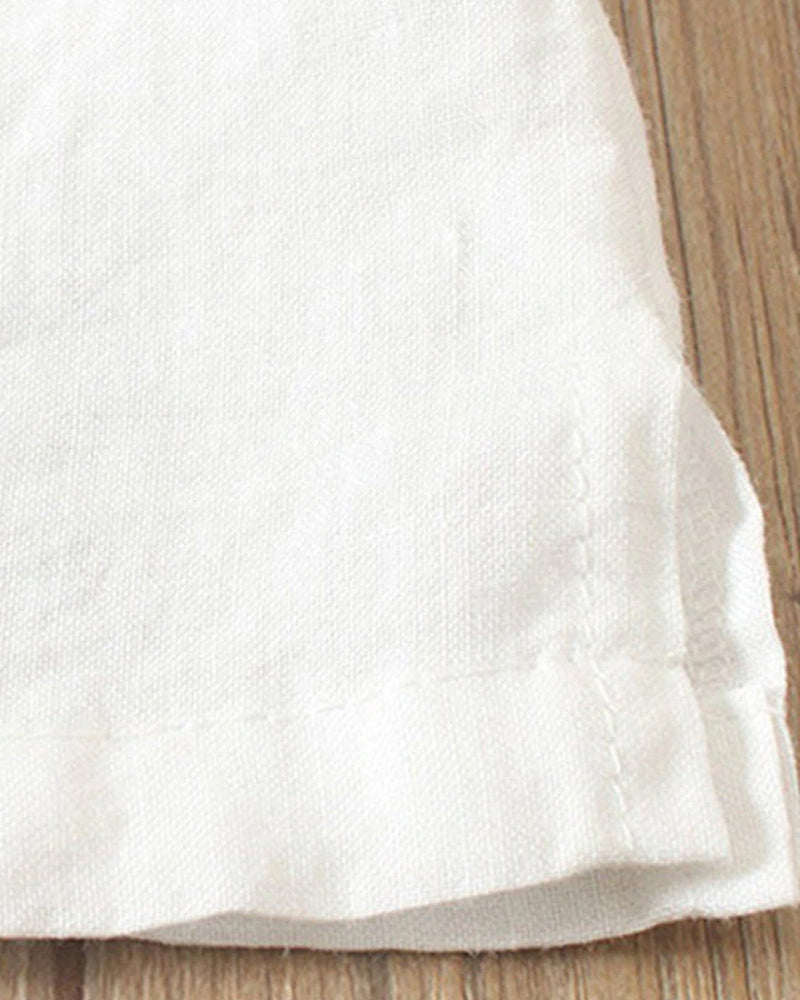 PAULETTE | Summer blouse with an asymmetric placket