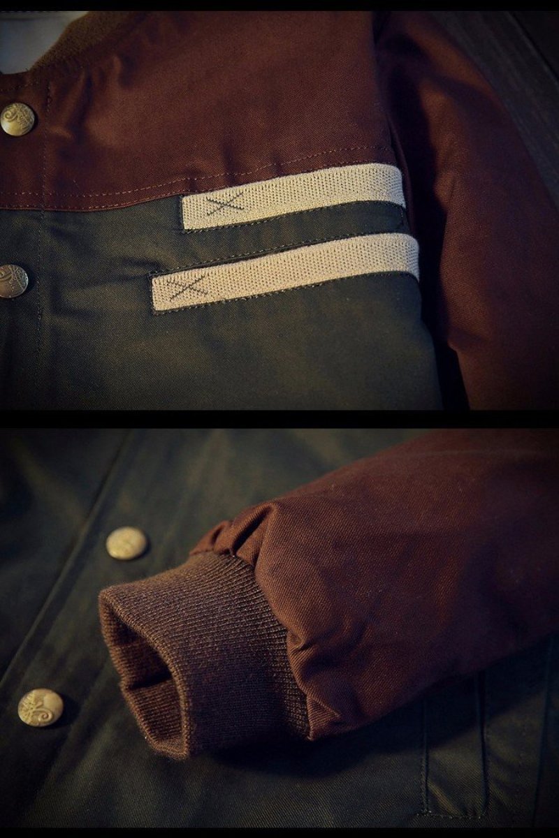 FERGUS | Bomber jacket with a baseball collar