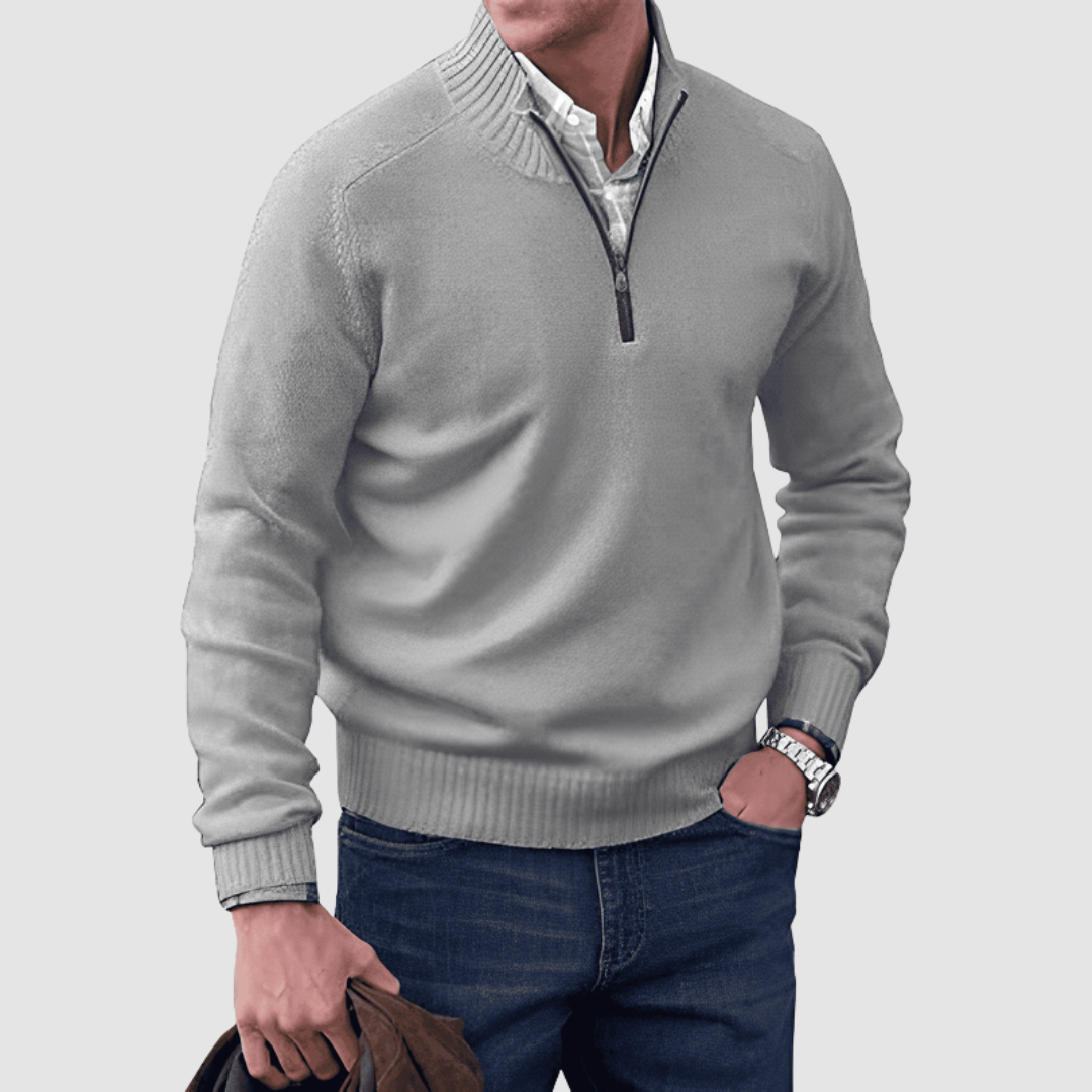 AMELIA | Quarter zip pullover